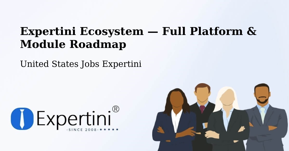 Expertini Ecosystem — Full Platform & Module Roadmap – Daphne